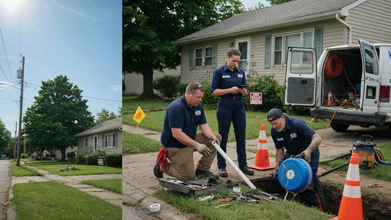 Sewer Line Repair in Dallas Center, IA near me